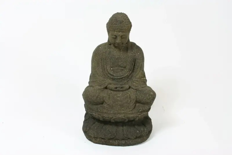 Product image 1 of the product “Seated Buddha Japan  19cm high, olive ”